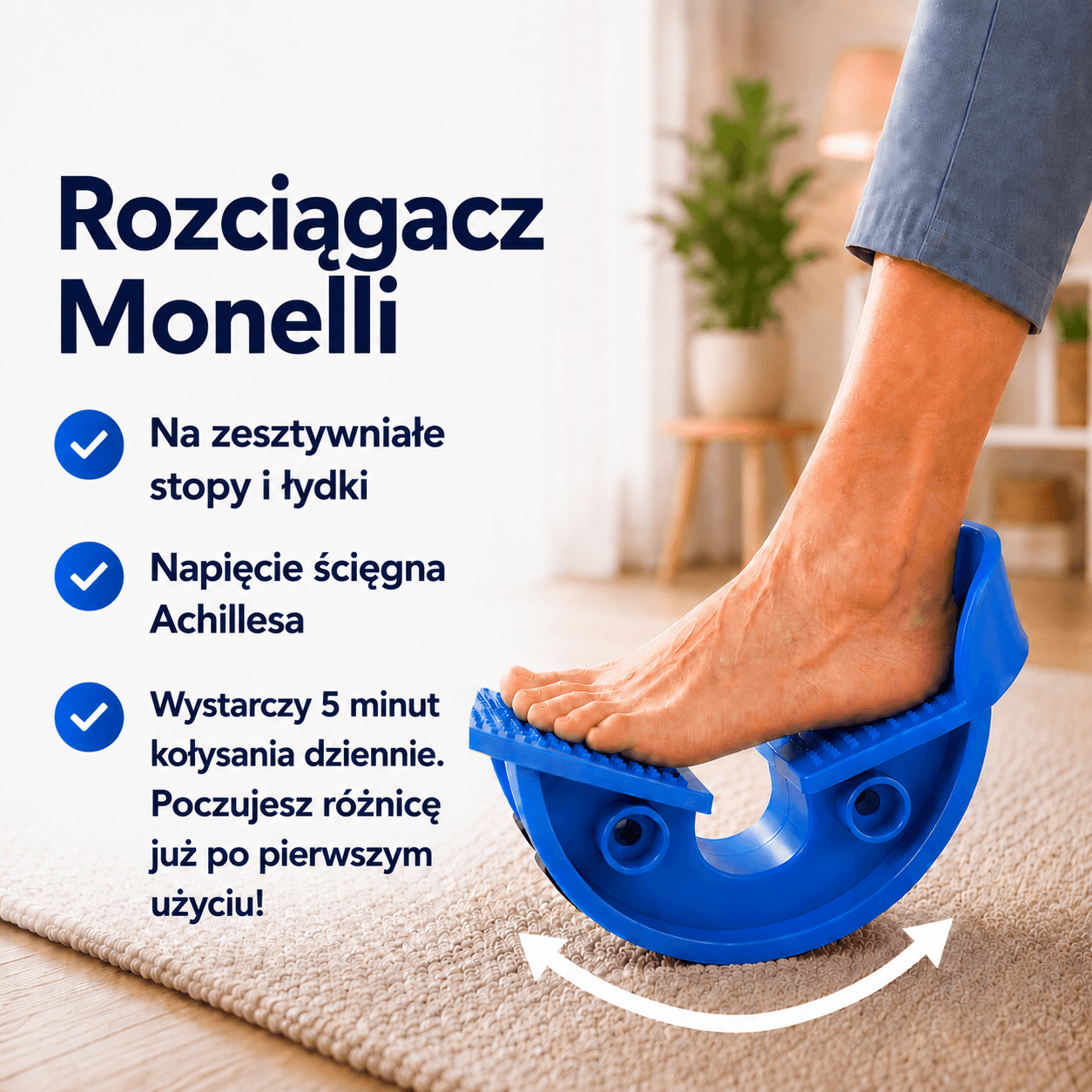 Monelli – rozciągacz na stopy i łydki