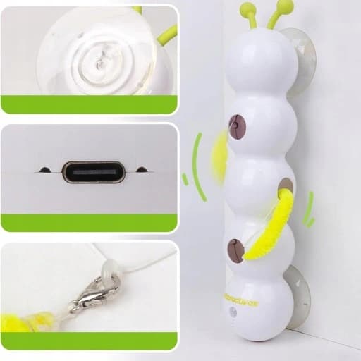 Zabawka interaktywna uciekający robak