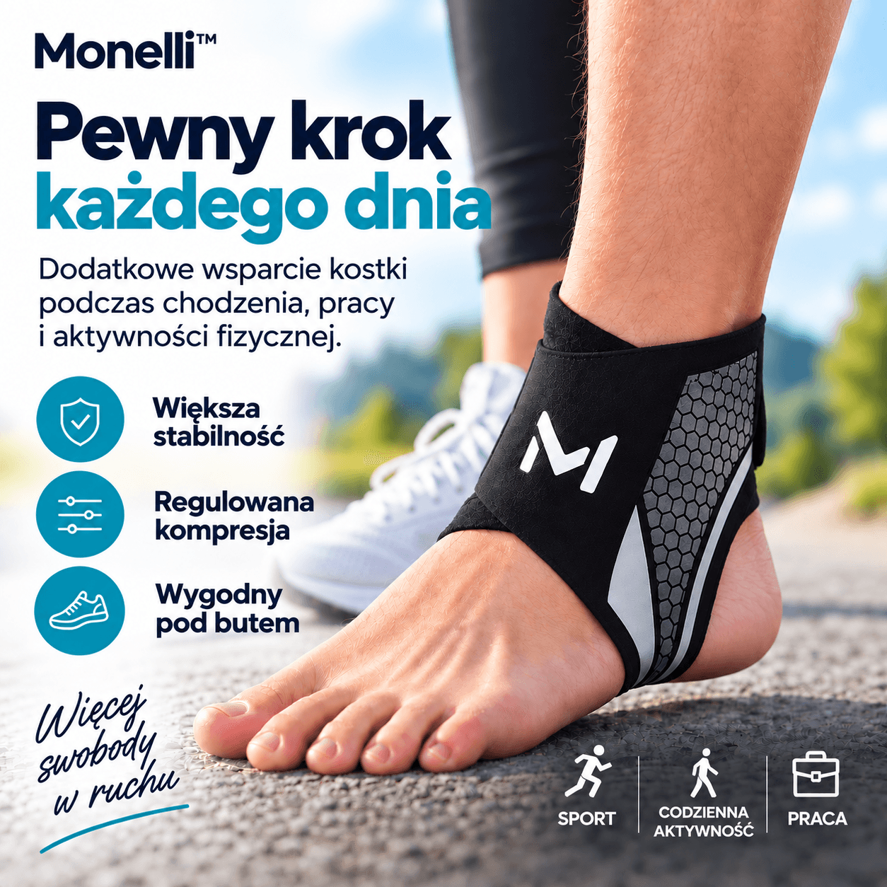 Monelli™ Stabilizator Pewnego Kroku